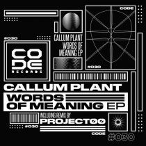 Callum Plant – Words of meaning